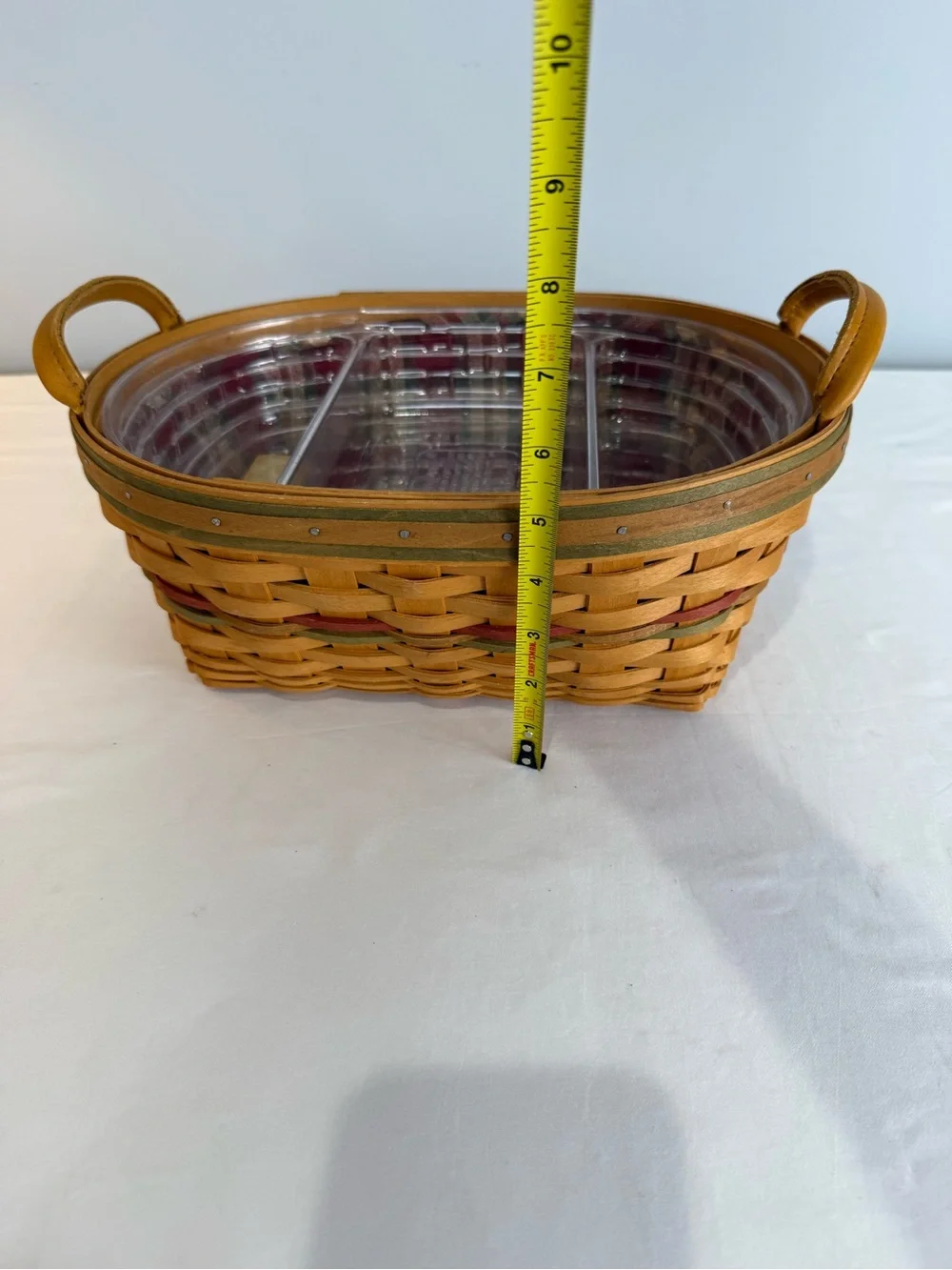 Longaberger Autumn Reflections Large Daily Blessings basket set